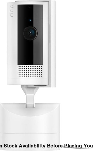 RING PAN-TILT INDOOR CAMERA-WHITE - Guards On Duty Shop