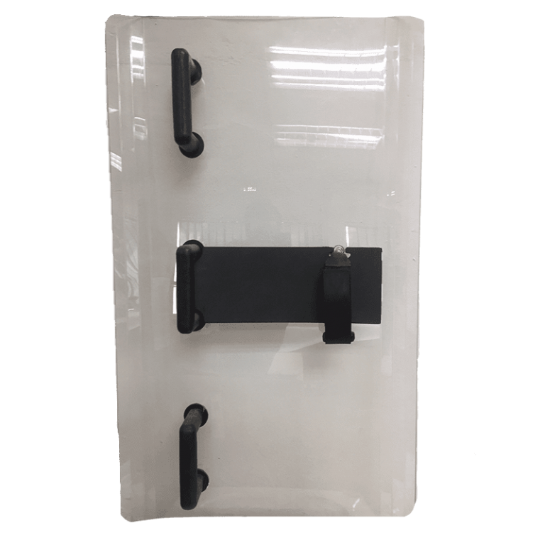 Riot Shield 600mm W x 500mm H x 4mm Thick