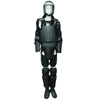 Superior Riot Suit Complete - Torso Groin Hand Arm Leg & Feet Protection with Carry Backpack