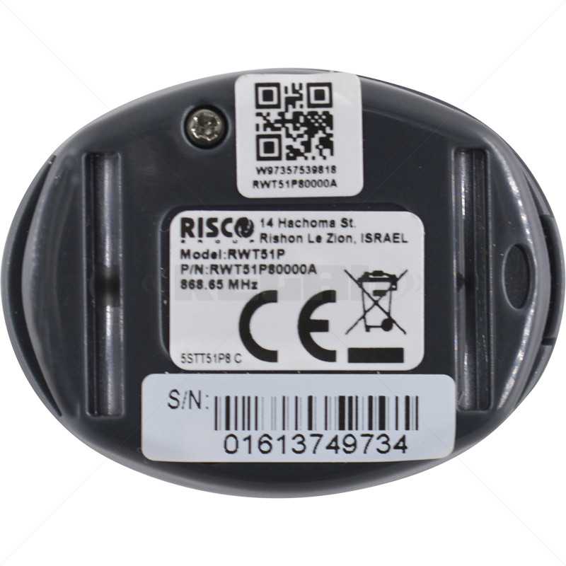 Wristband Panic Transmitter 868 MHz (RWT51P80000B)