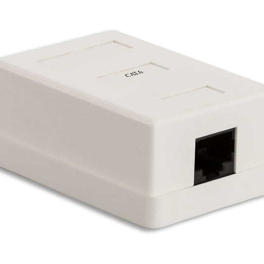 Rj45 Cat6 Wall Box Lq Branded ( Lke101-c6u)