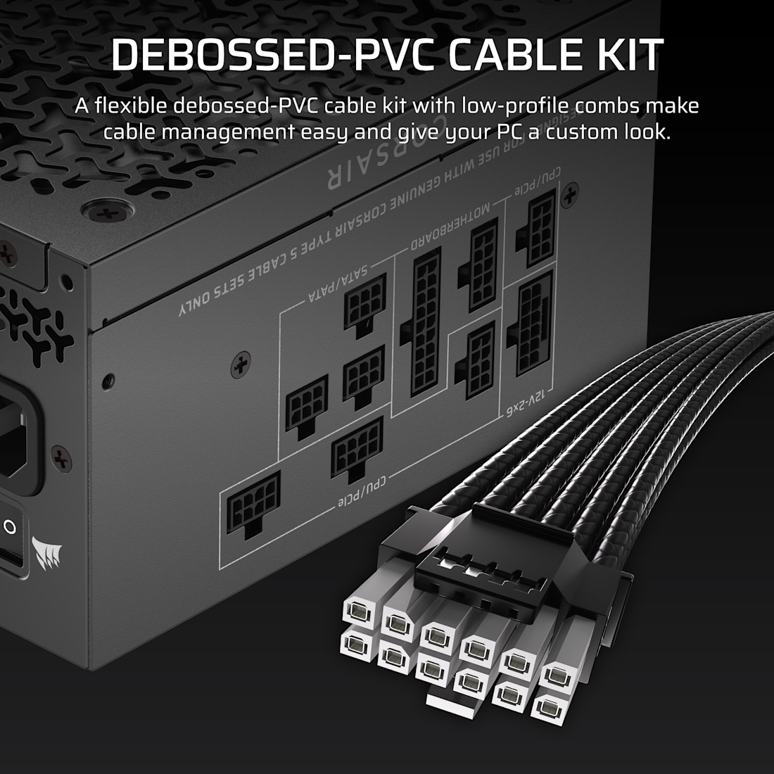 Corsair RM Series™ RM750x Shift — 750 Watt 80 PLUS Gold Fully Modular ATX PSU; ATX 3.1; PCI-E 5.1; 10yr Warranty