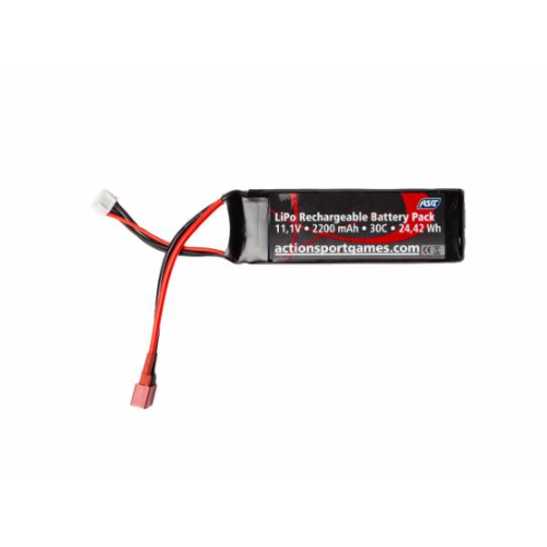 ASG Battery, 11,1V, 2200mAh, 30C, 24,42WH, LiPo - 19813 - Guards On Duty Shop