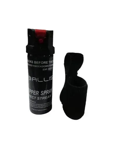 Ballistic Direct Stream Pepperspray with 40gr/60ml with jogger strap Guards On Duty Security