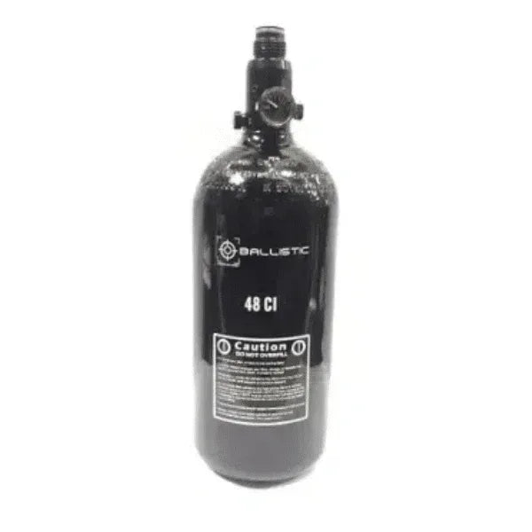 Ballistic Steel Air Tank 48ci 3000psi (HPA) Guards On Duty Security