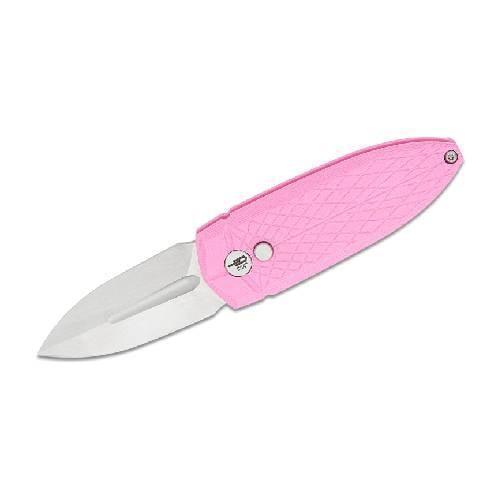 BESTECH BG57A-2 Ququ Button Lock Folder, Pink G10 Guards On Duty Security