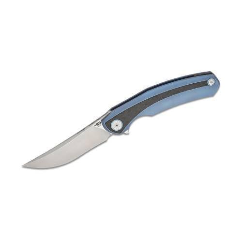 BESTECH Titanium Marble Carbon Fiber Inlay – BT2402D Guards On Duty Security
