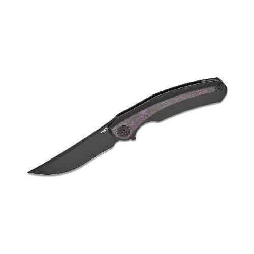 BESTECH Titanium Purple Haze Fat Carbon Inlay Guards On Duty Security