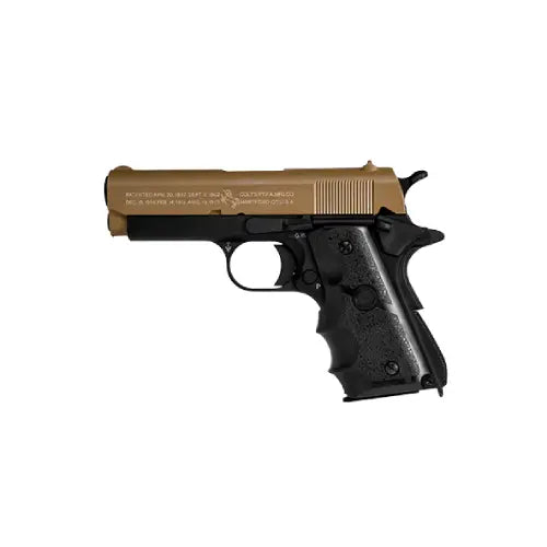 Colt 1911 Defender Gas Tan Slide Black Lower - 180166 - Guards On Duty Shop & Security Guards