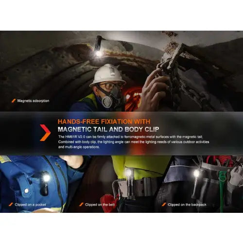 Fenix HM61R V2.0 LED Headlamp