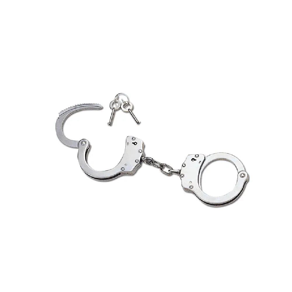 STAINLESS STEEL HANDCUFFS - Guards On Duty Shop