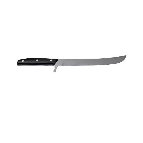2C 1030 DUE CIGNI 1896 LINE CHAMPAGNE SABRE - INOX 4116 BLACK POM HANDLE - Guards On Duty Shop