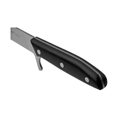 2C 1030 DUE CIGNI 1896 LINE CHAMPAGNE SABRE - INOX 4116 BLACK POM HANDLE - Guards On Duty Shop
