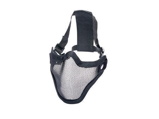 Metal Mesh Mask Lower Half Black 17316 Guards On Duty Security
