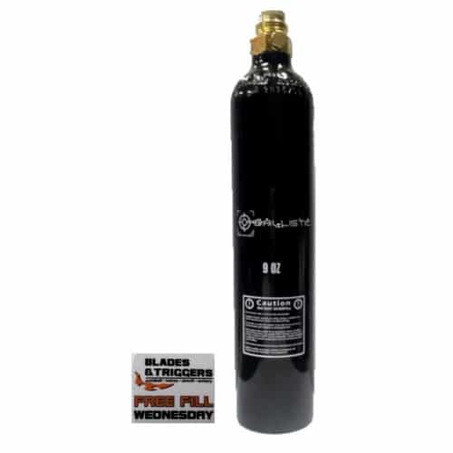 Paintball Ballistic Co2 9oz Bottle - Guards On Duty Shop