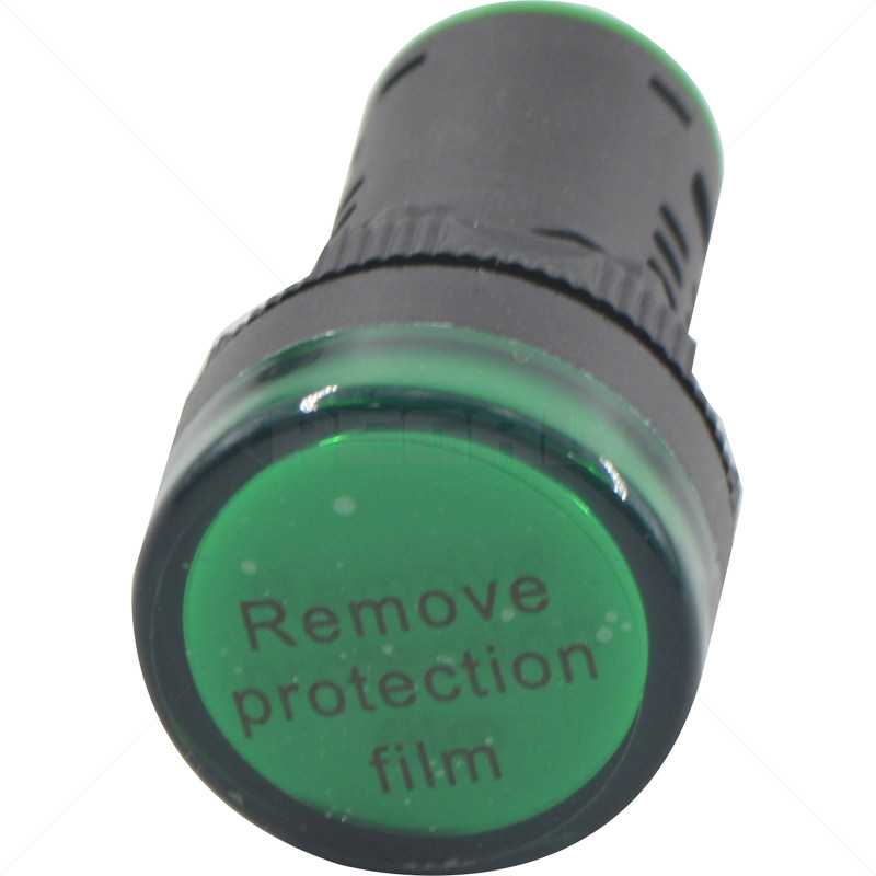 Robot Lamp - 20mm Green (o Smoke Detectors)