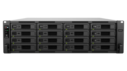 Synology RS2825RP+ 16 Bay RackStation (Expandable to 28 bay)  - AMD Ryzen V1780B 4C CPU 8GB DDR4 ECC UDIMM (2 DIMM slots)