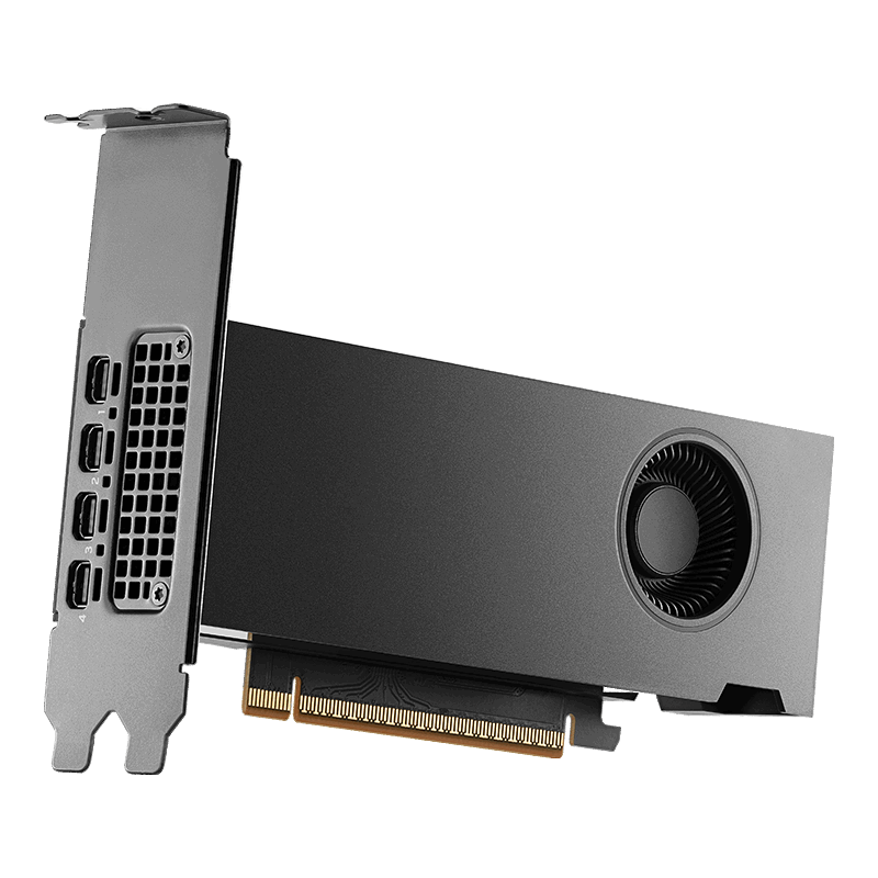 PNY NVIDIA RTX PRO 2000 Blackwell PCI-Express x16 Gen 5.0; 16 GB GDDR7 ECC 128-bit; Adapter 4x Mini DP 2.1b; dual slot. 70W
