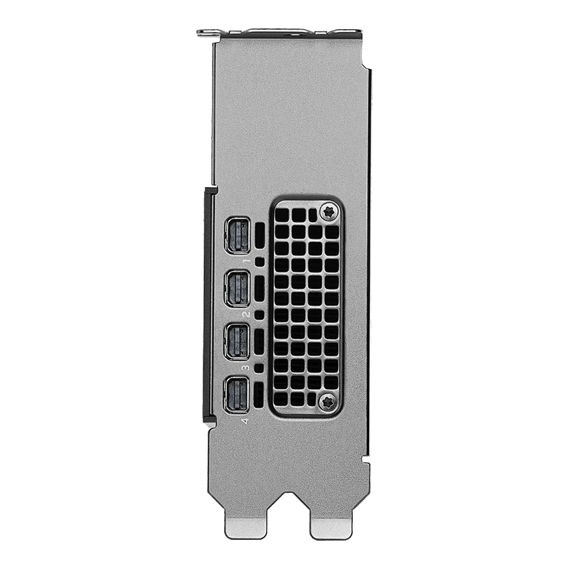 PNY NVIDIA RTX PRO 2000 Blackwell PCI-Express x16 Gen 5.0; 16 GB GDDR7 ECC 128-bit; Adapter 4x Mini DP 2.1b; dual slot. 70W