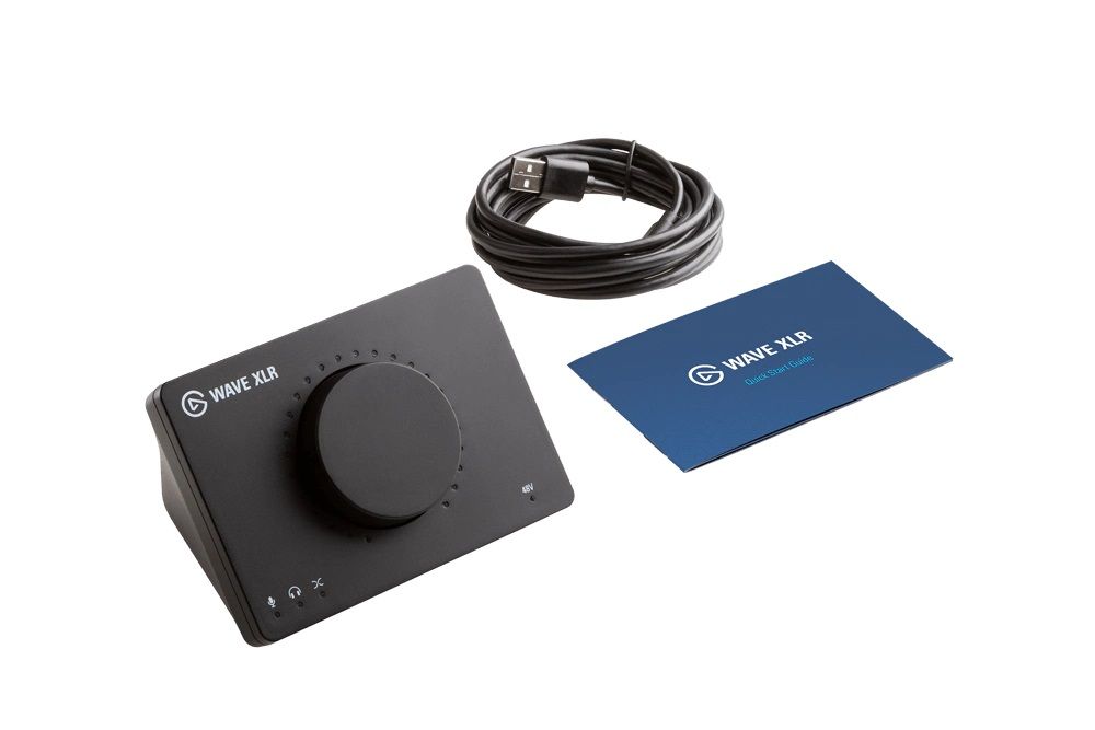 Elgato Wave XLR - Microphone accessory; frequency Response - 20 Hz - 20 kHz; Dynamic Range - 100 dB (120 dB Clipguard engaged