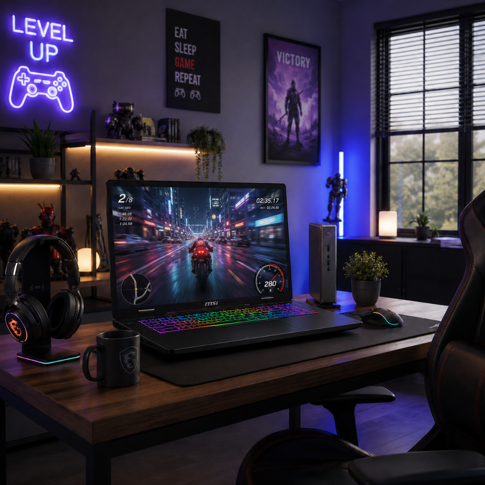 MSI Crosshair|Intel Core Ultra 9 275HX|Cosmos Gray|17'' QHD-240Hz|RTX 5070-8GB|DDR5 16GB|SSD-1TB|2yr Wty|WIN11H-SL