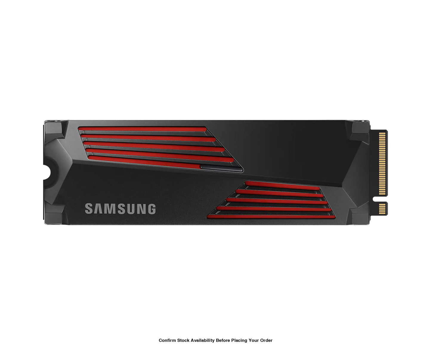 SAMSUNG 990 PRO 2 TB NVME SSD W/HEATSINK - READ SPEED UP TO 7450 MB/S, WRITE SPEED TO UP 6900 MB/S, RANDOM READ UP TO 1400000 IOPS, RANDOM WRITE UP TO 1550000 IOPS, PCIE 4.0 X4, NVME 2.0, V-NAND 3BIT MLC, IN-HOUSE CONTROLLER, 2GB LOW POWER DDR4, 1200TBW 5 - Guards On Duty Shop