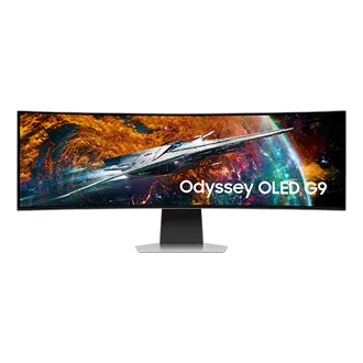 SAMSUNG ODYSSEY G95C GAMING CURVED 1000R BORDERLESS 49" DISPLAY VA RESPONSE: 1MS GTG AR: 32:9 RESOLUTION: 5120X1440 DQHD RR: 240HZ HDMI, 2X USB 3.0 SPEAKER: NO POWER SUPPLY: EXTERNAL TILT: YES SWIVEL: YES PIVOT: NO HEIGHT ADJUST: YES VESA: YES ACCESSORIES - Guards On Duty Shop & Security Guards