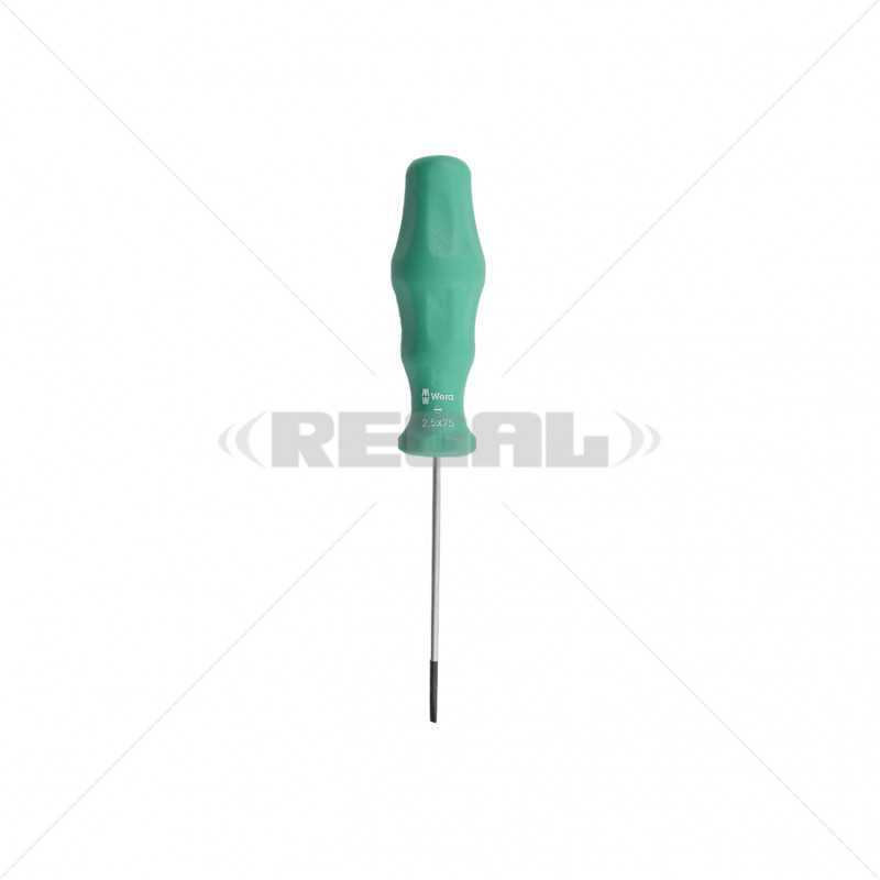 Screwdriver - Flat 3.2mm x 75mm Wera