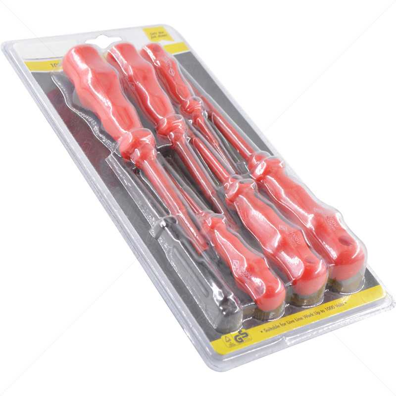 Screwdriver Set - 7 Piece 1000V W/Tester