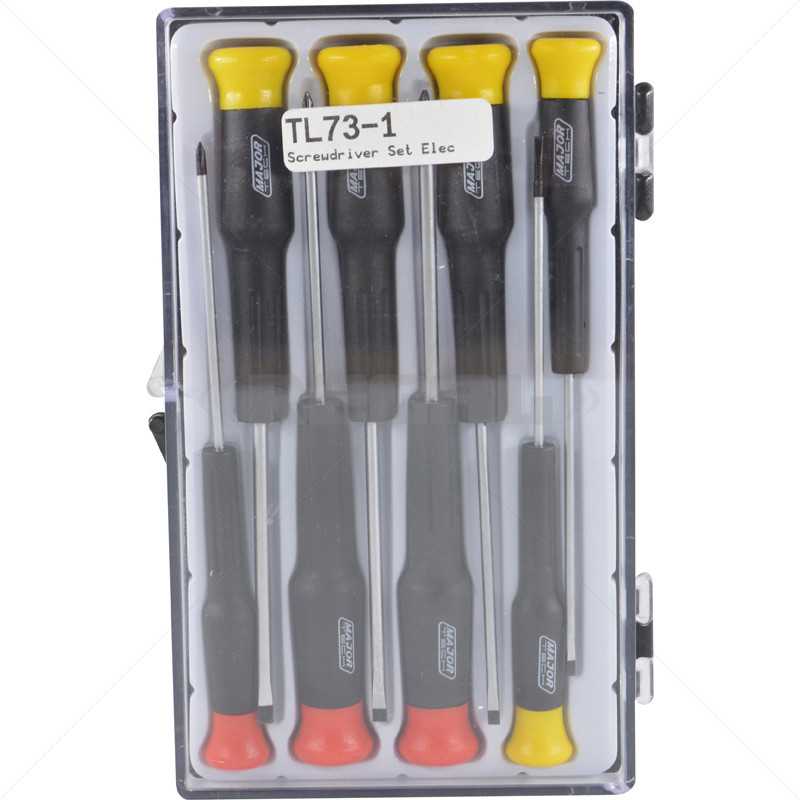 Screwdriver - Set Electronic 8 Piece KTP