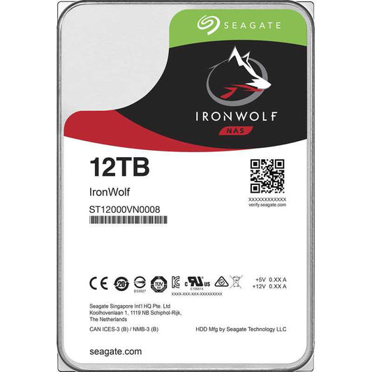 IronWolf NAS HDD 12TB SATA