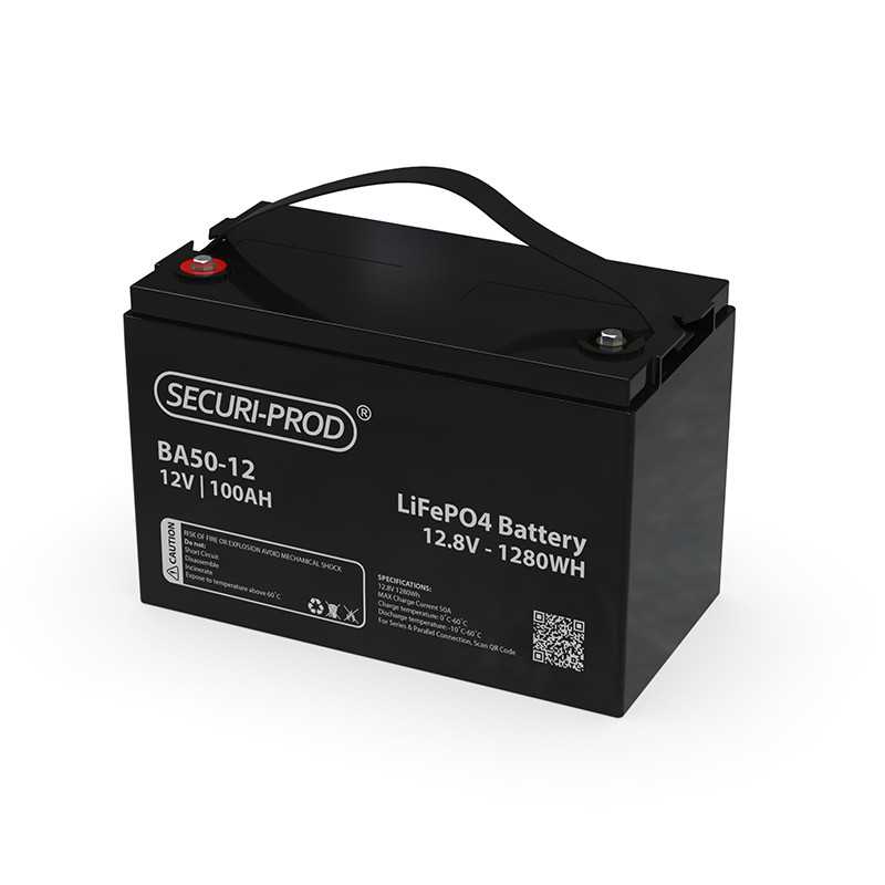 Battery Lithium 12.8V 100AH LiFePo4 (Request On)