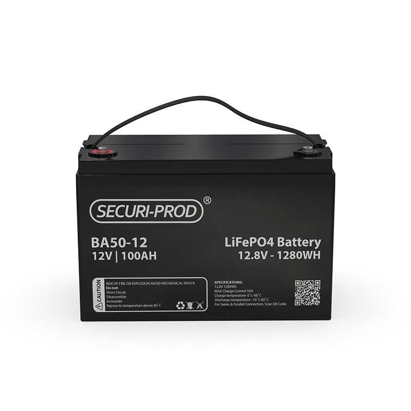 Battery Lithium 12.8V 100AH LiFePo4 (Request On)