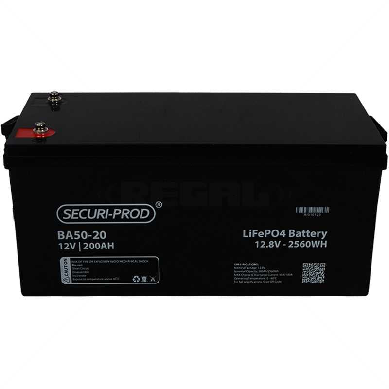 Battery 12V 200Ah Lithium LiFePO4 (Request On)