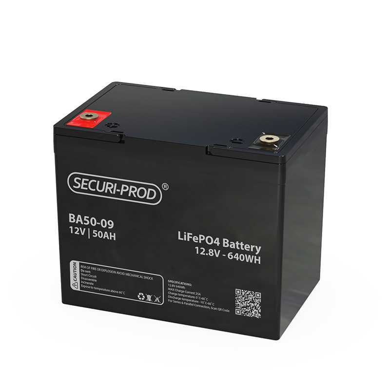 Battery 12V 50Ah Lithium LiFePO4 (Request On)
