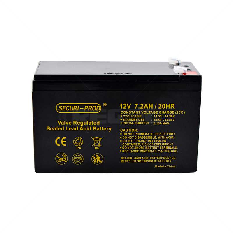 Battery - 12V 7.2Ah SLA