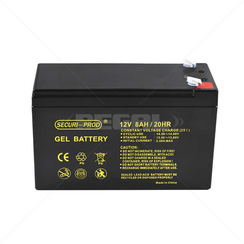 Battery - 12V 8Ah GEL