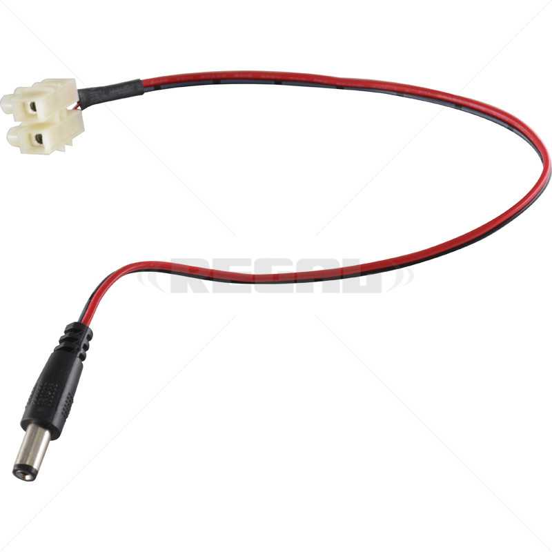 DC Plug Lead Incl Connector Block