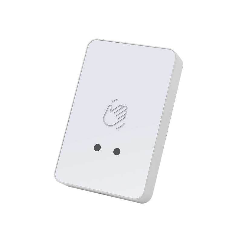 Securi-Prod Touchless Exit Button Surface Mount White 12/24VDC N/O N/C