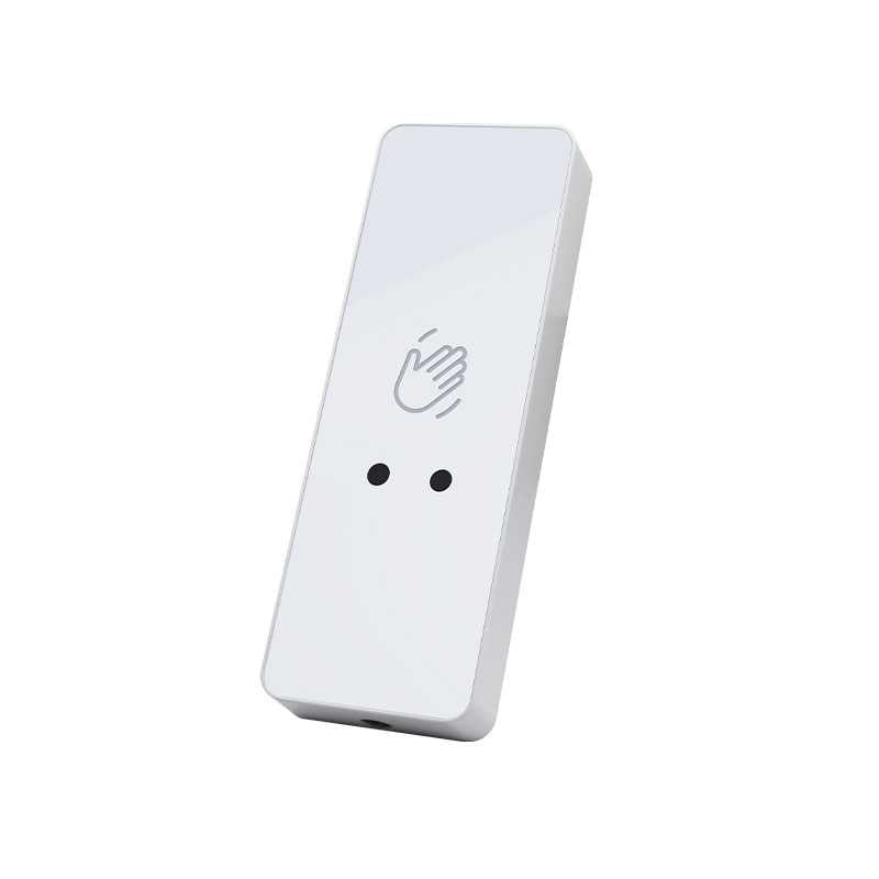 Securi-Prod Touchless Exit Button Surface Mount White 12/24VDC N/O N/C