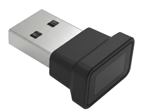 SecuX PUFido Bio Key USB-A fingerprint security key, official SecuX product image