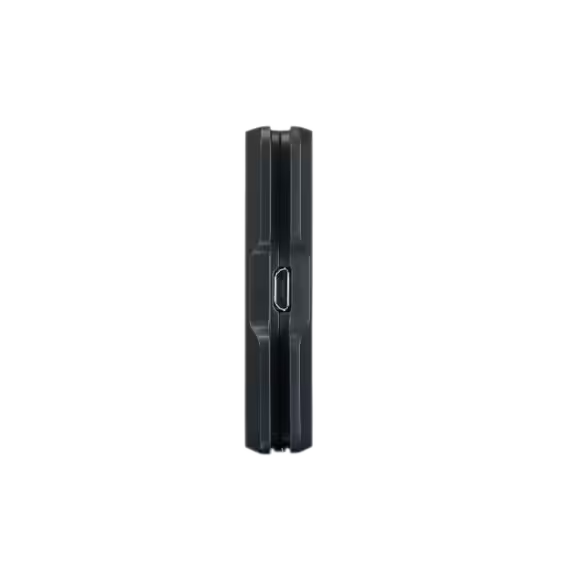 Side of the SecuX W10 showing its USB Micro-B port