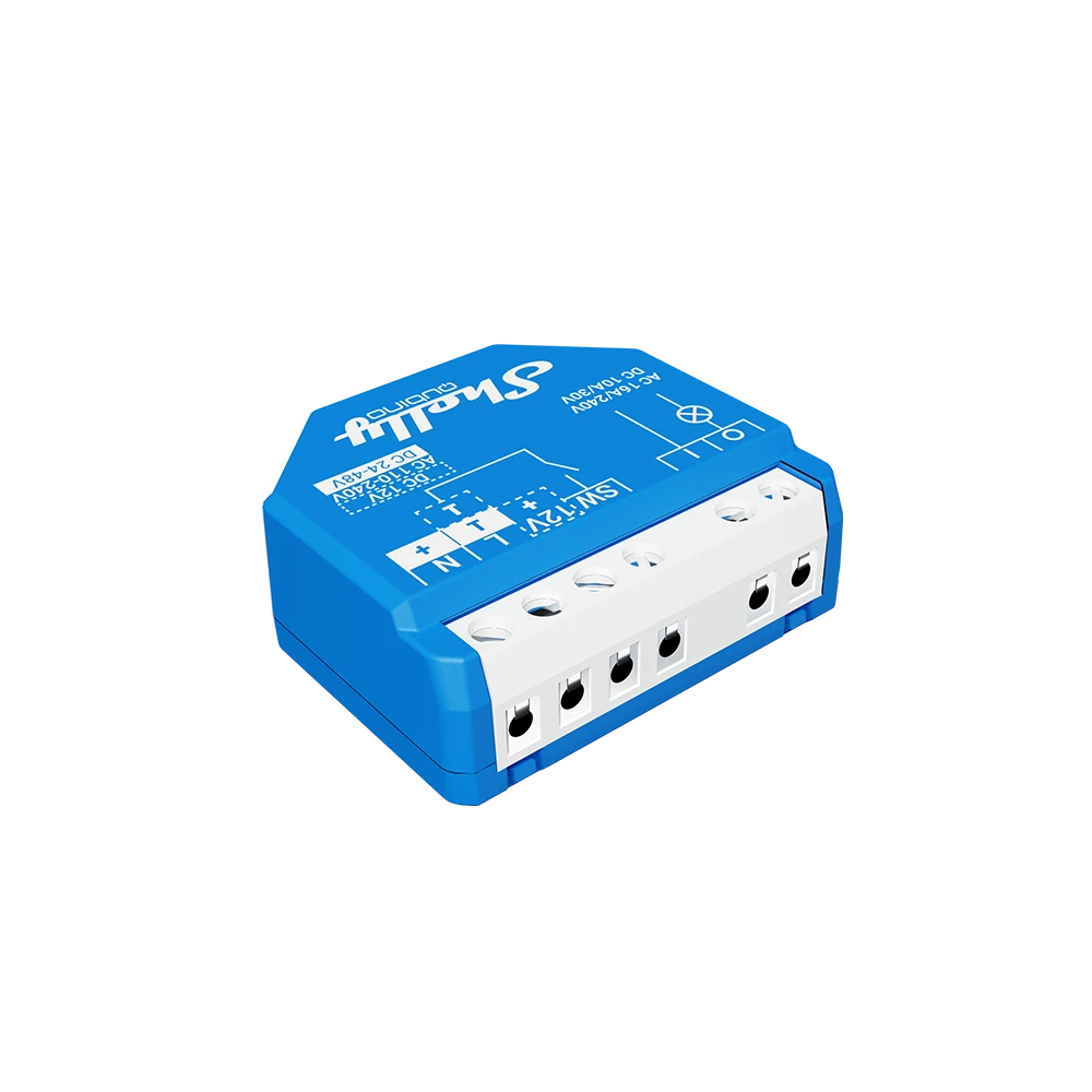 Shelly Wave 1 Smart Z-Wave Switch With Dry Contacts