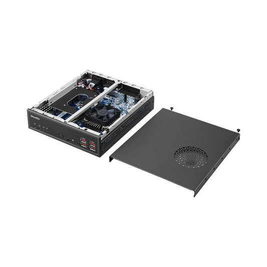 Shuttle Industrial Quad Display Pc 2x Lani3-1115g4