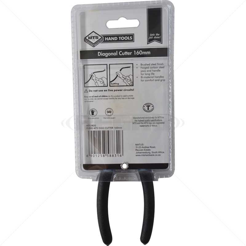 Side Cutter -  MTS Diagonal 160mm