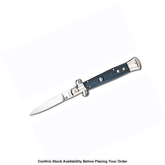 SIDE OPEN SPRING FLICK KNIFE GREEN - Guards On Duty Shop