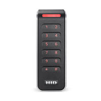 HID Signo20K - Standard Profile Mullion Mount with keypad (2x6) - Wide variety of contactless low and high frequency credentials, plus HID