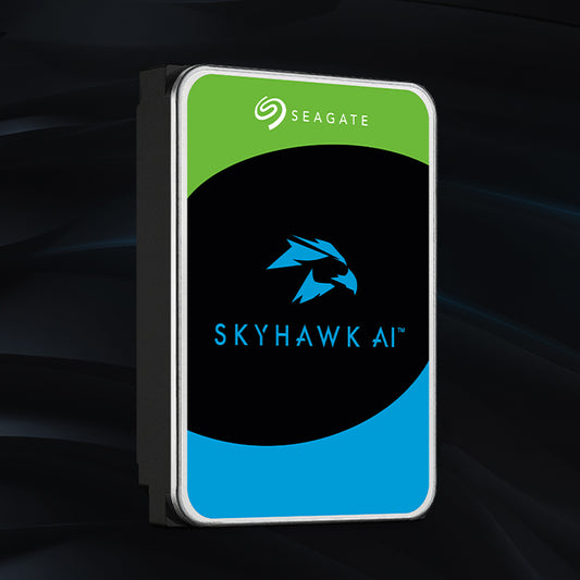 SEAGATE 24TB HDD Surveillance Storage SkyHawk AI Drive 3.5" Size SATA
