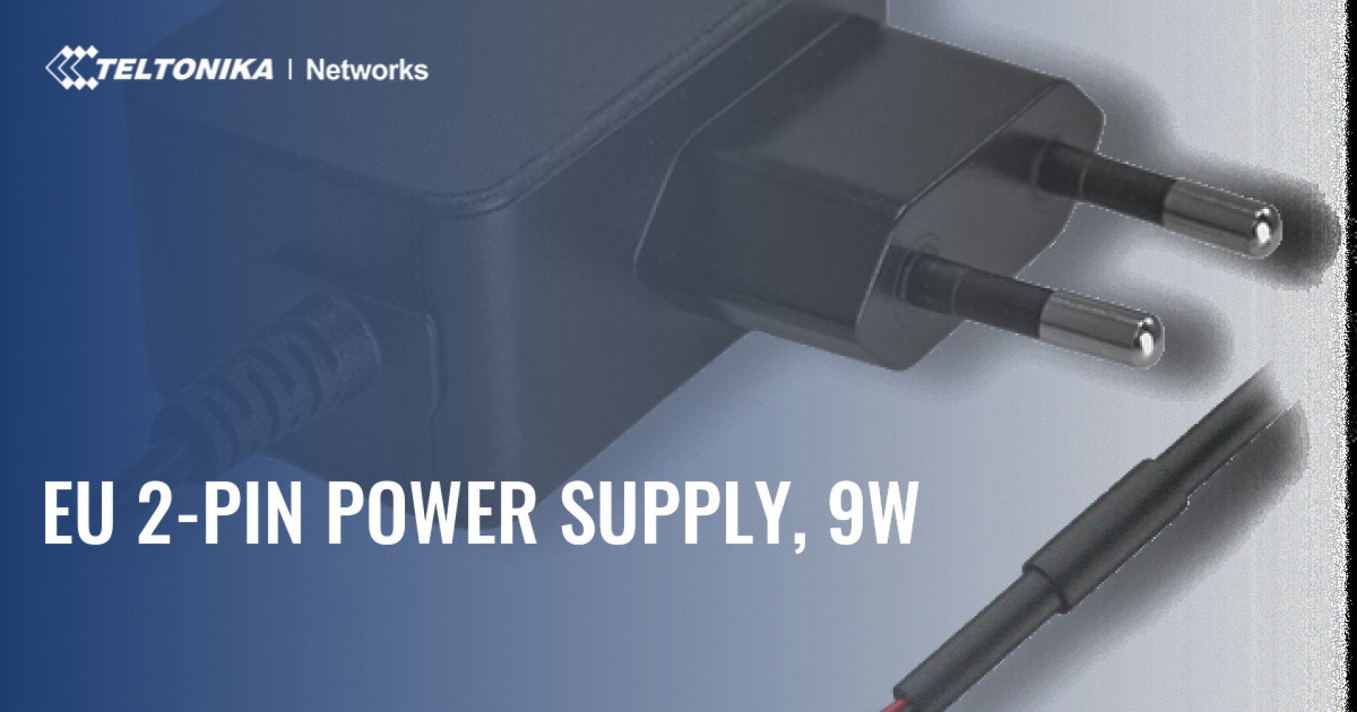 Teltonika EU power supply, 9W - For TSW switches