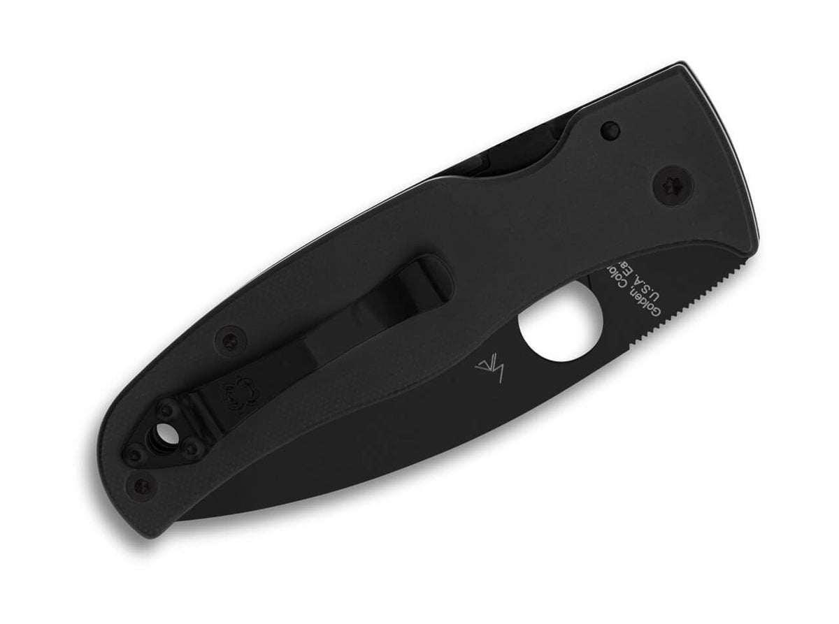 Spyderco Bodacious Black G-10 PlainEdge (C263GP)